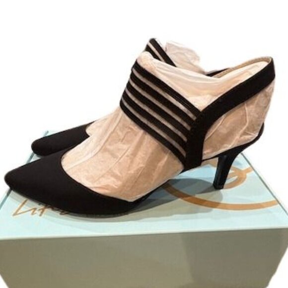 Life Stride “Sanya” Modern Microsuede Pump in Black – Size 9 – New in Box - Picture 3 of 9